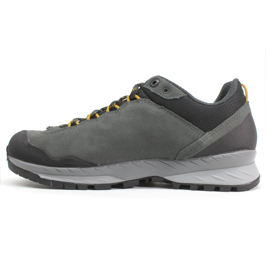 Lowa Delago GTX Lo Suede Men's Hiking Shoes#color_asphalt mango