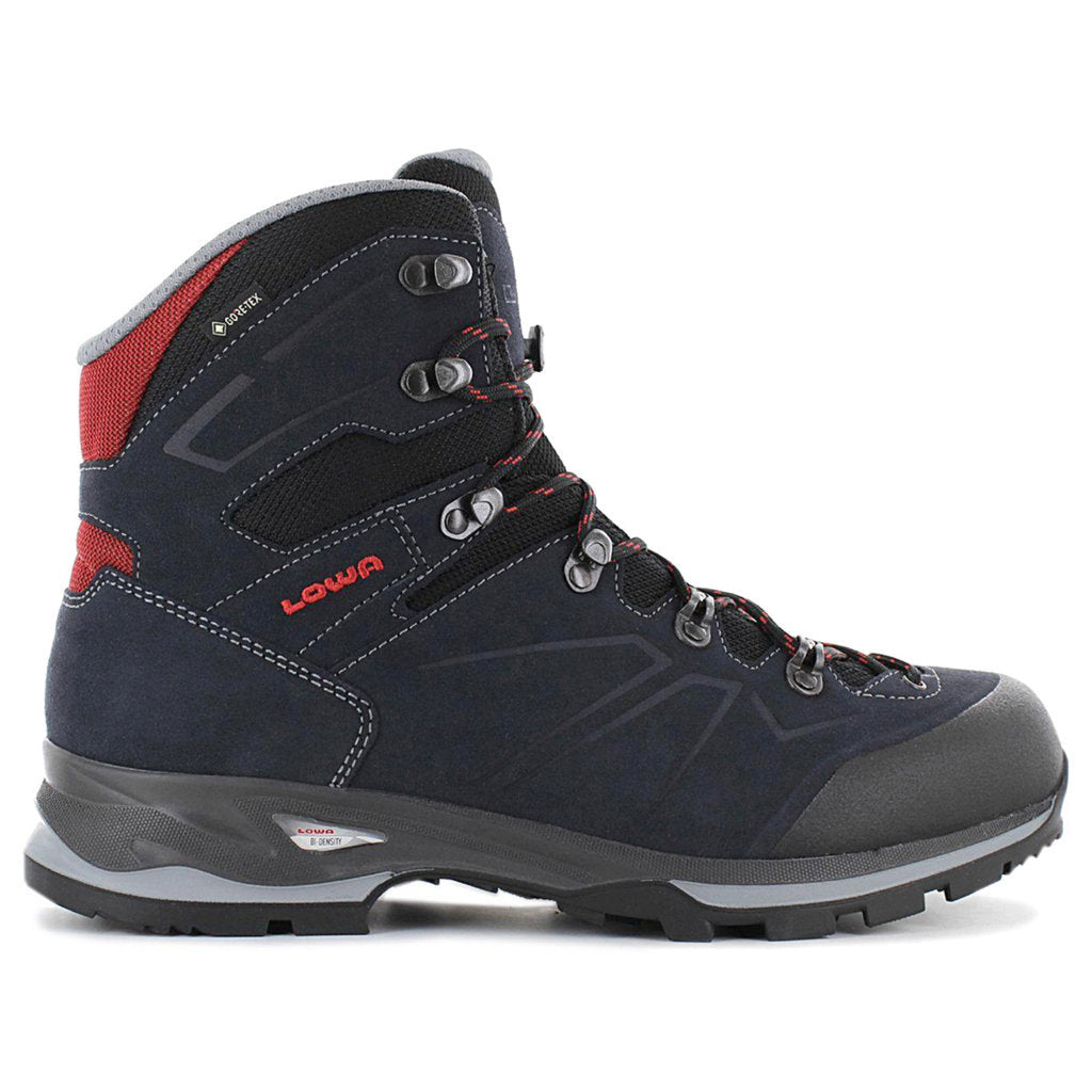 Lowa Baldo GTX Suede Textile Men's Boots#color_navy red
