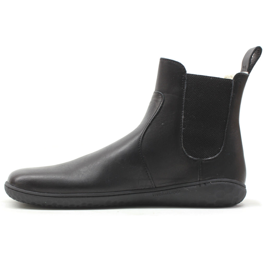 Vivobarefoot Geo Win Leather Women's Chelsea Boots#color_obsidian