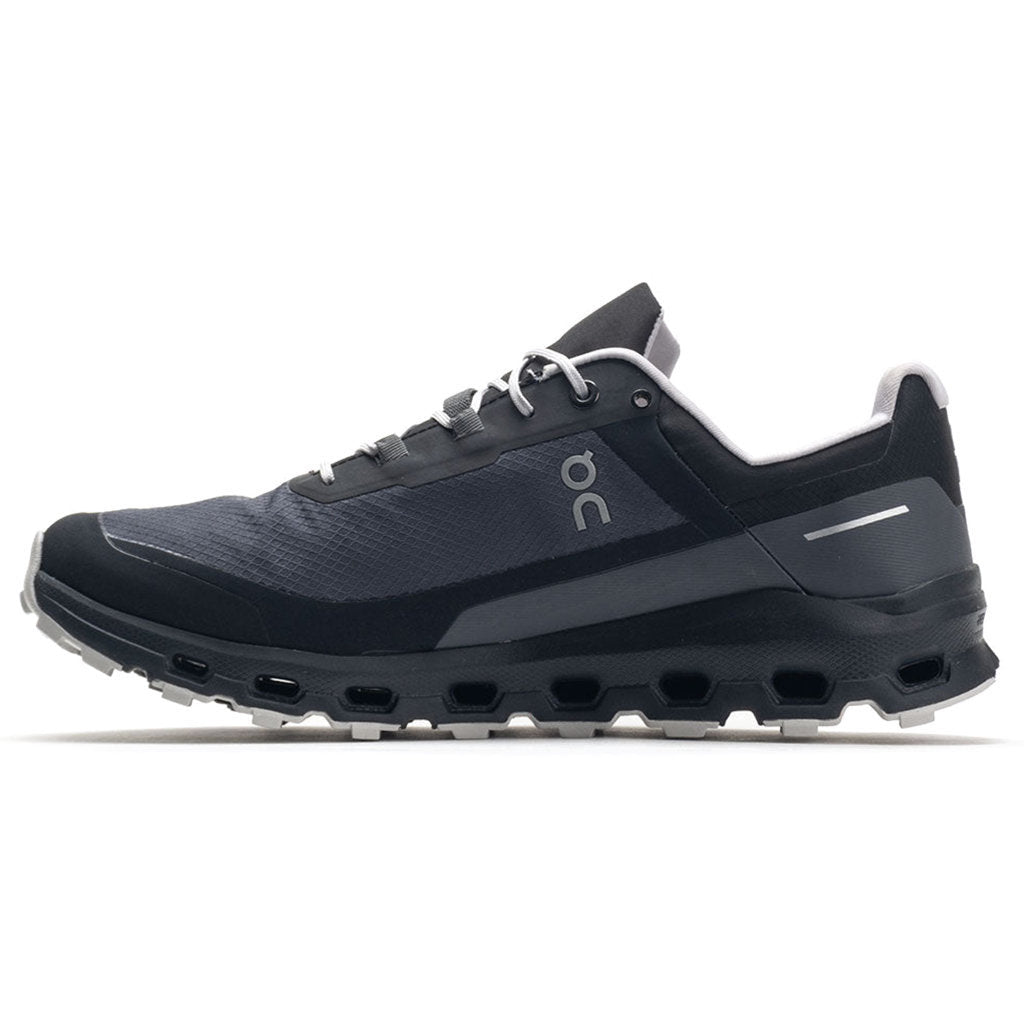 On Cloudvista Waterproof Textile Synthetic Women's Running Shoes#color_eclipse black