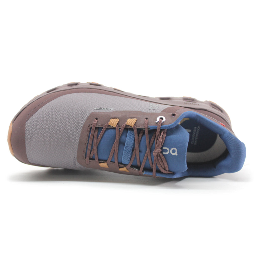 On Cloudvista Waterproof Textile Synthetic Women's Running Shoes#color_zinc grape