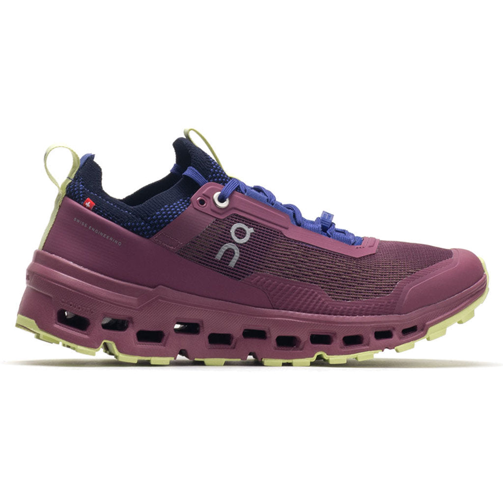 On Cloudultra 2 Textile Synthetic Women's Running Shoes#color_cherry hay