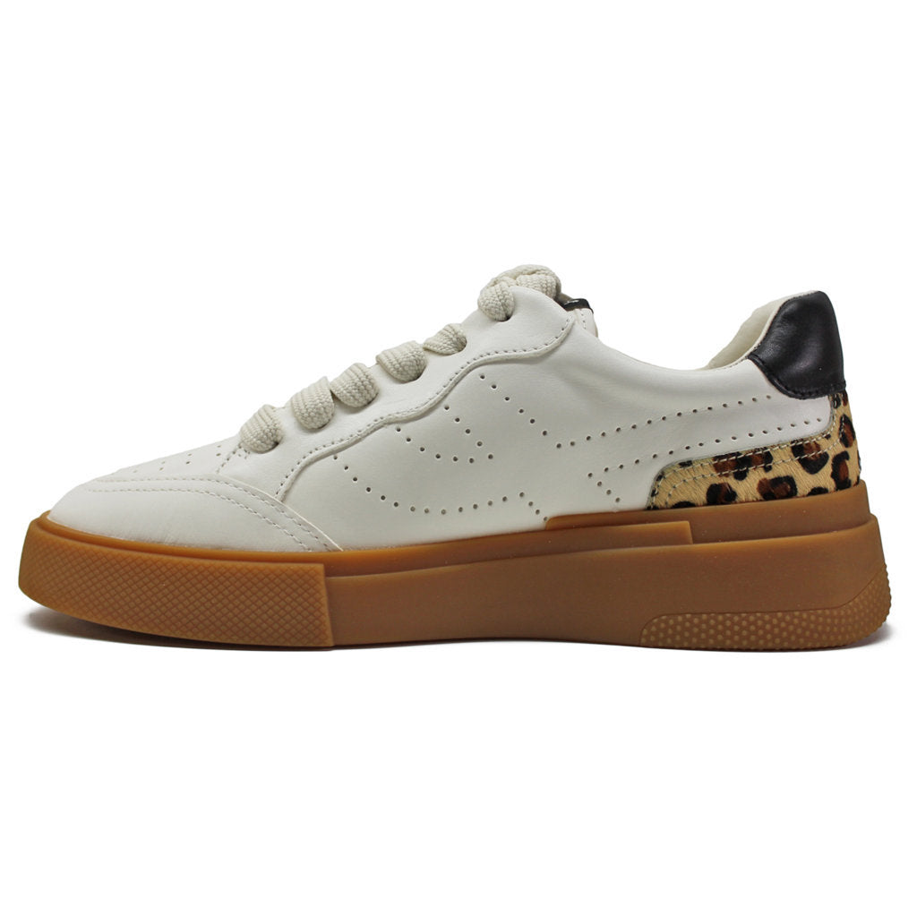 Ash Free Nappa Leather Womens Trainers#color_gardenia pristine