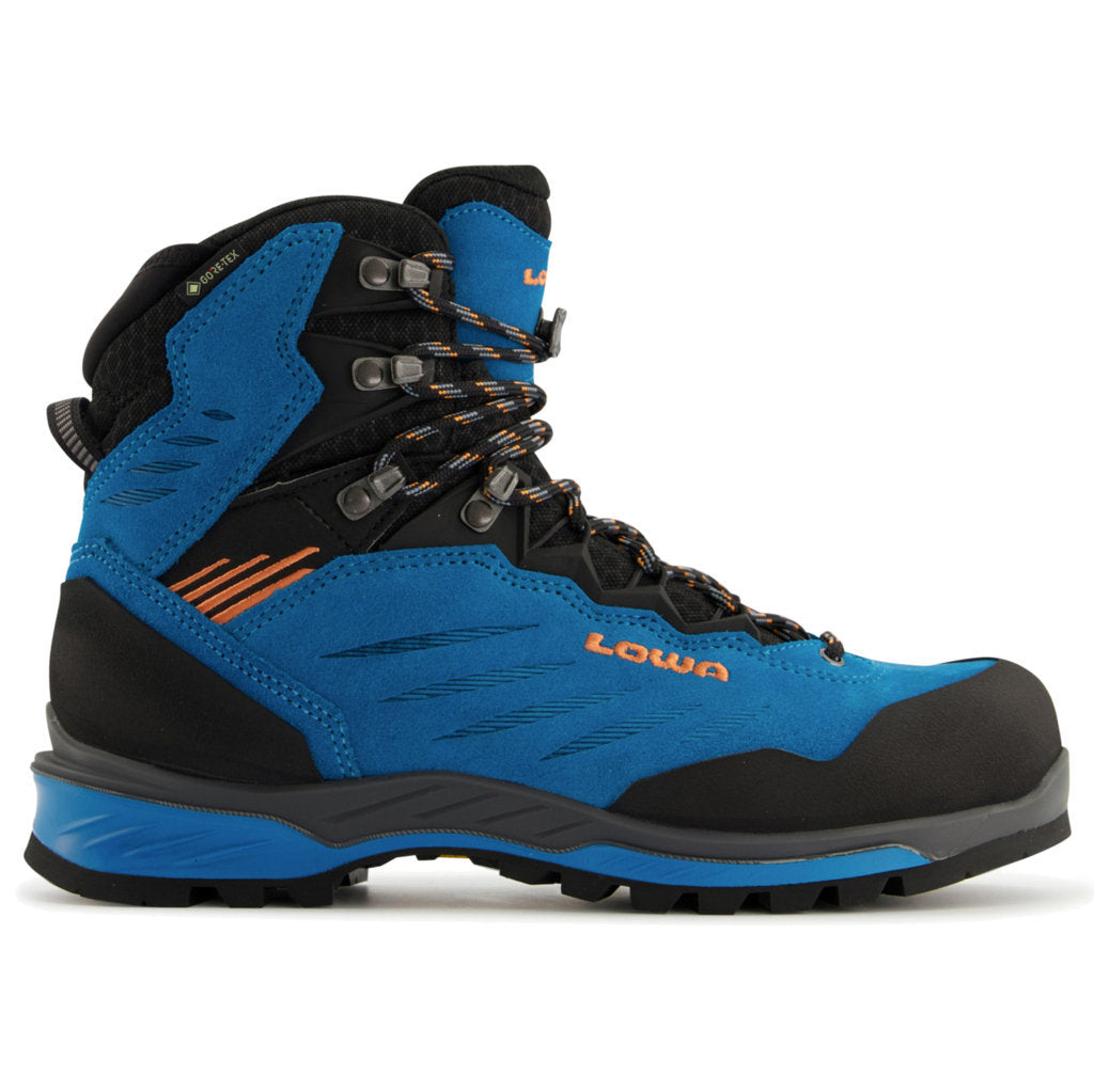 Lowa Cadin II GTX Mid Suede Textile Women's Boots#color_turquoise mandarin
