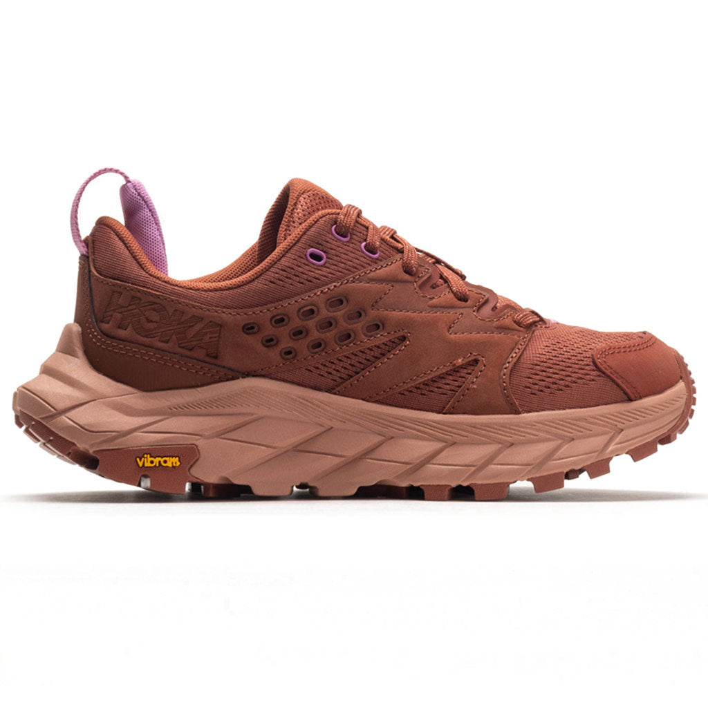 Hoka Anacapa Breeze Low Textile Synthetic Women's Running Shoes#color_baked clay cork