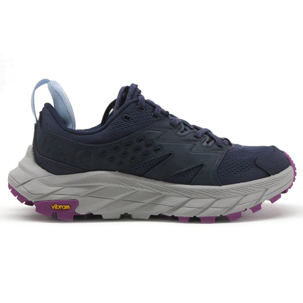 Hoka Anacapa Breeze Low Textile Synthetic Women's Running Shoes#color_outer space harbor mist
