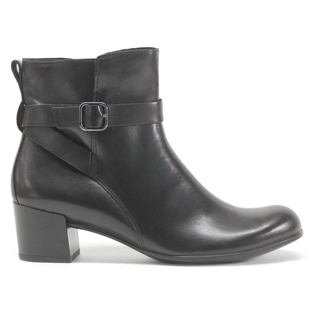 Ecco Dress Classic 35 209913 Full Grain Leather Womens Boots#color_black