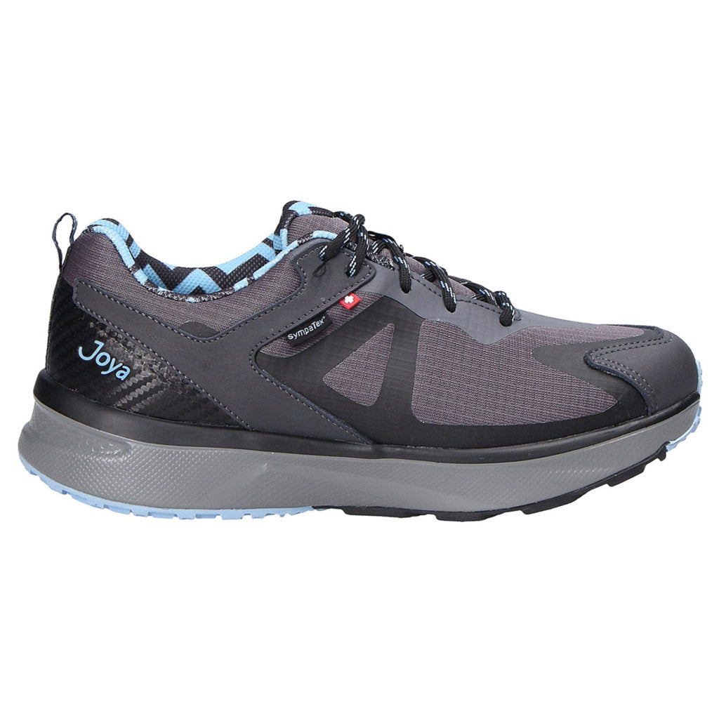 Joya Veloce STX Leather Textile Womens Trainers#color_dark grey