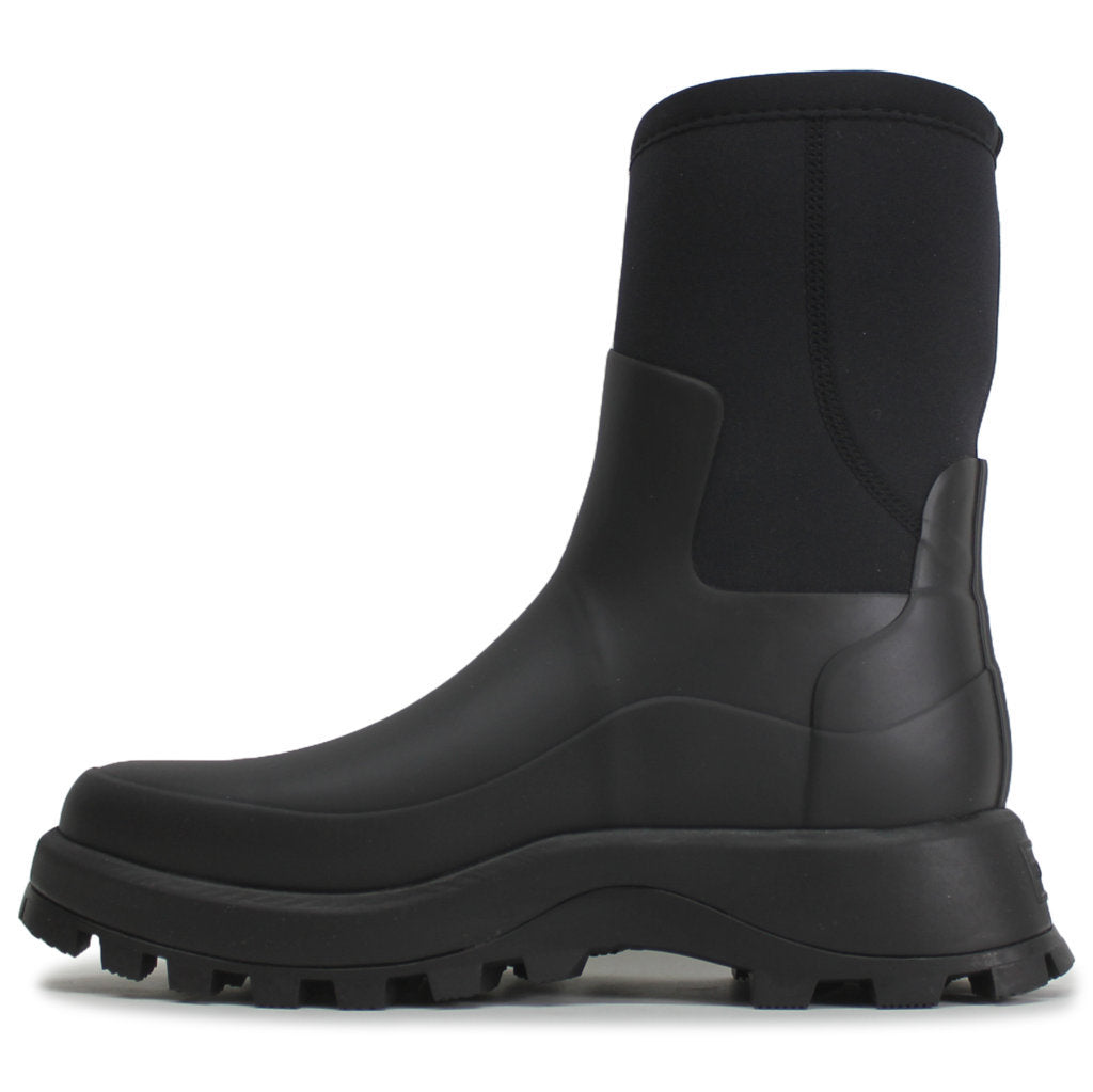 Hunter City Explorer Short Rubber Womens Boots#color_black