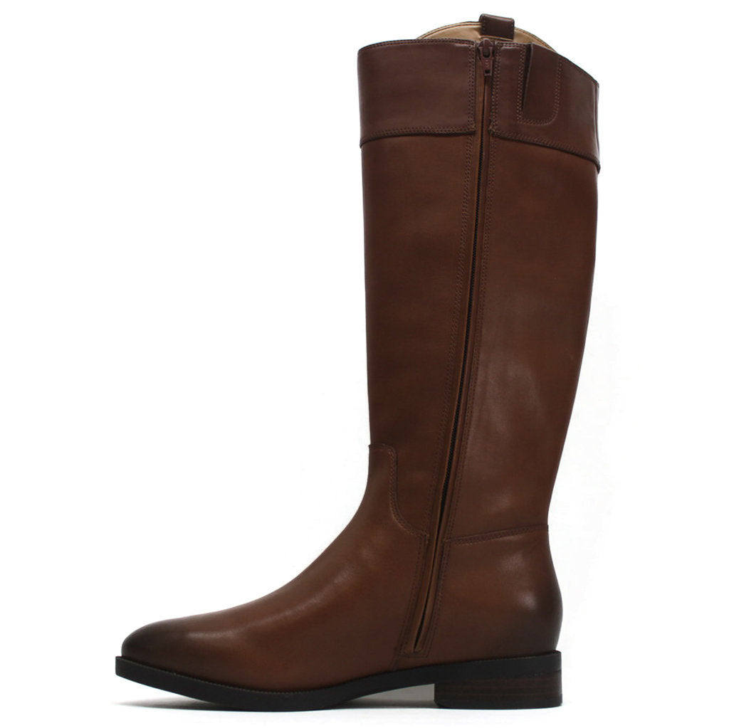 Vionic Phillipa Leather Womens Boots#color_brown