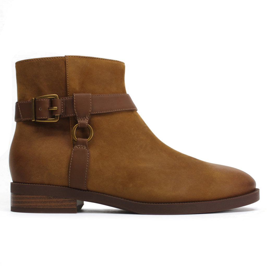 Vionic Rhiannon Oiled Nubuck Womens Boots#color_cognac