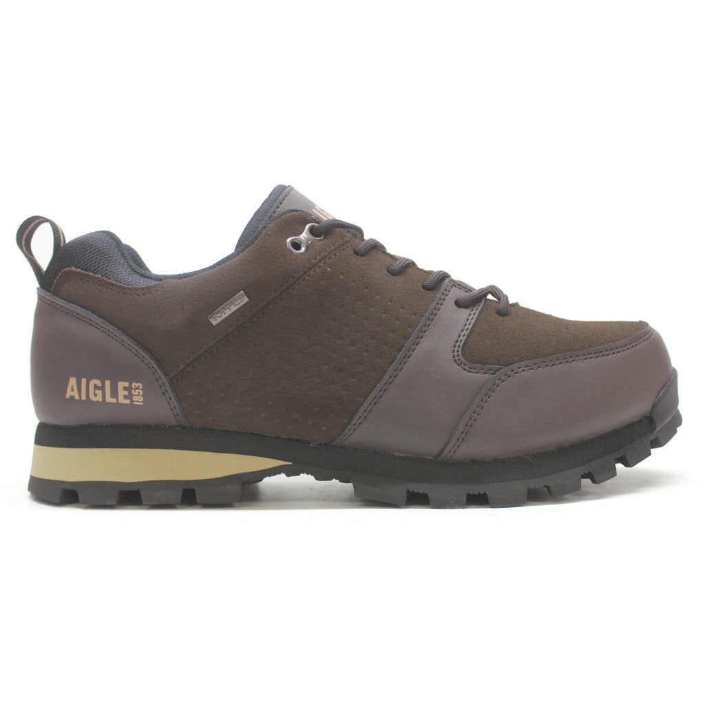 Aigle Plutno 2 MTD LT Leather Mens Shoes#color_expresso