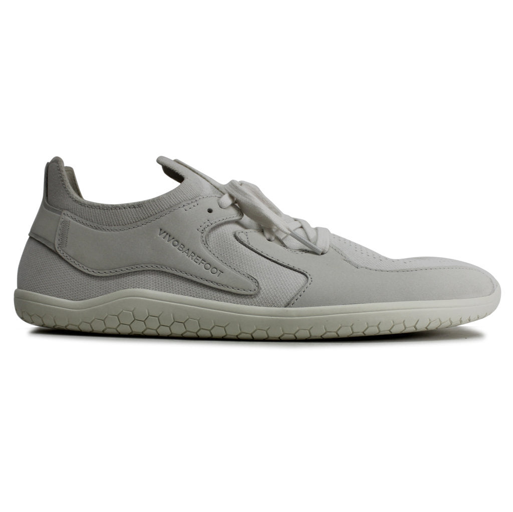 Vivobarefoot Primus Asana II Textile Nubuck Mens Trainers#color_limestone