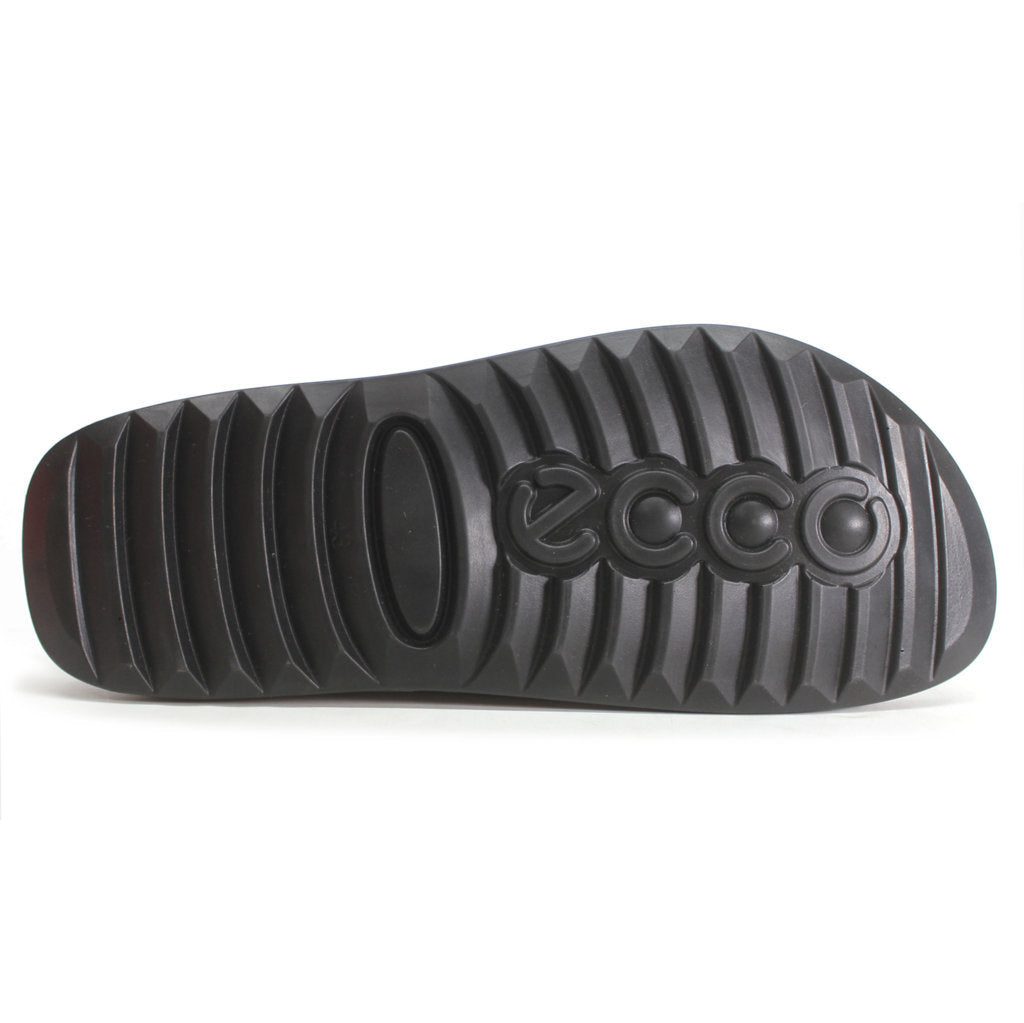 Ecco Cozmo Leather Mens Sandals#color_cognac