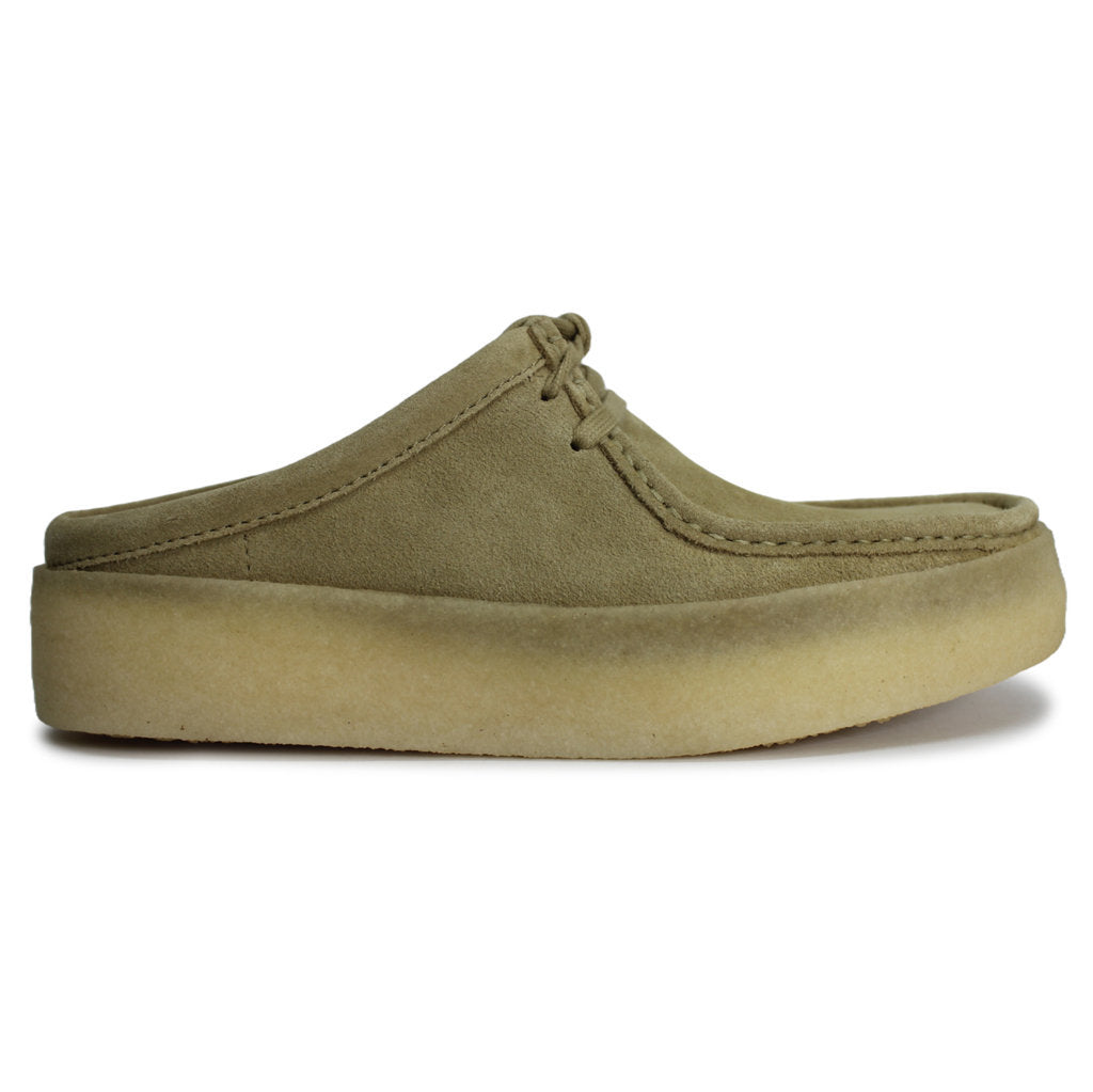 Clarks Originals Wallabee Cup Lo Suede Mens Shoes#color_maple