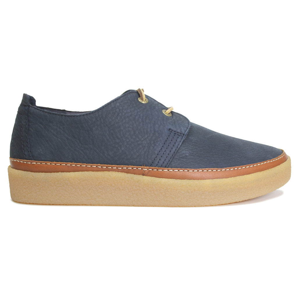 Clarks Clarkwood Low Nubuck Mens Shoes#color_navy