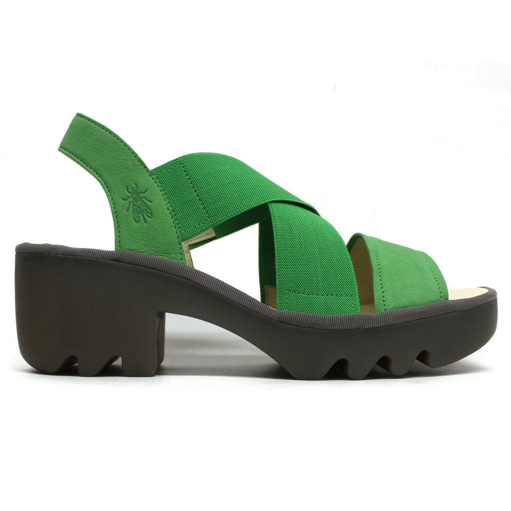 Fly London TAJI502FLY Cupido leather Womens Sandals#color_green