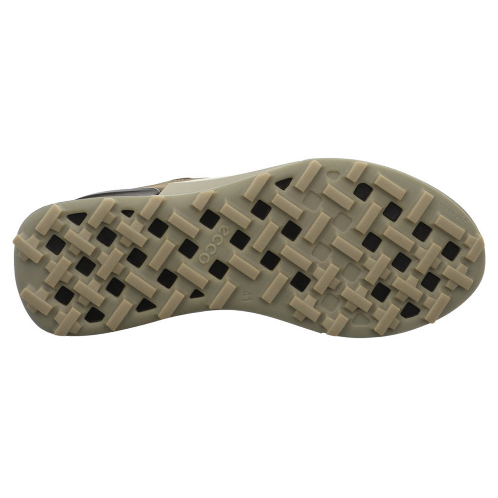 Ecco Biom 2.1 X Mountain Nubuck Leather Mens Trainers#color_grape leaf tarmac black