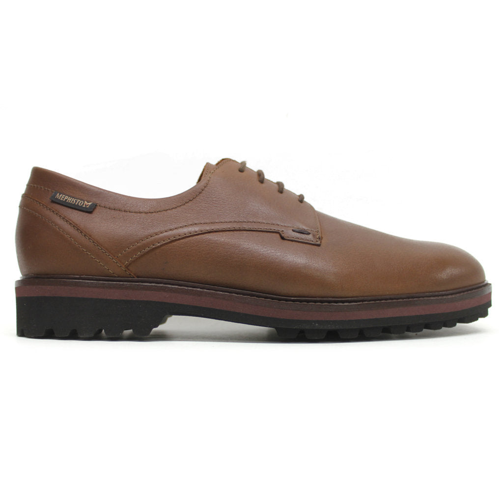 Mephisto Batiste Full Grain Leather Mens Shoes#color_chestnut