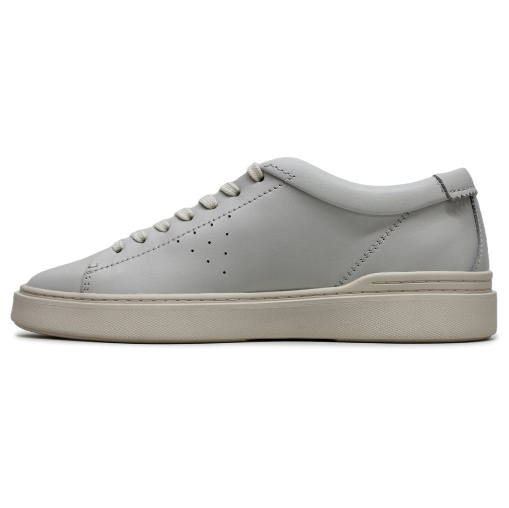 Clarks Craft Swift Leather Mens Trainers#color_white