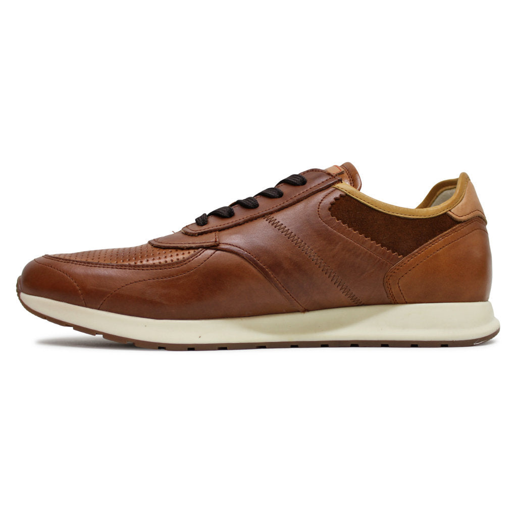 Pikolinos Cambil M5N-6201 Leather Mens Trainers#color_cuero