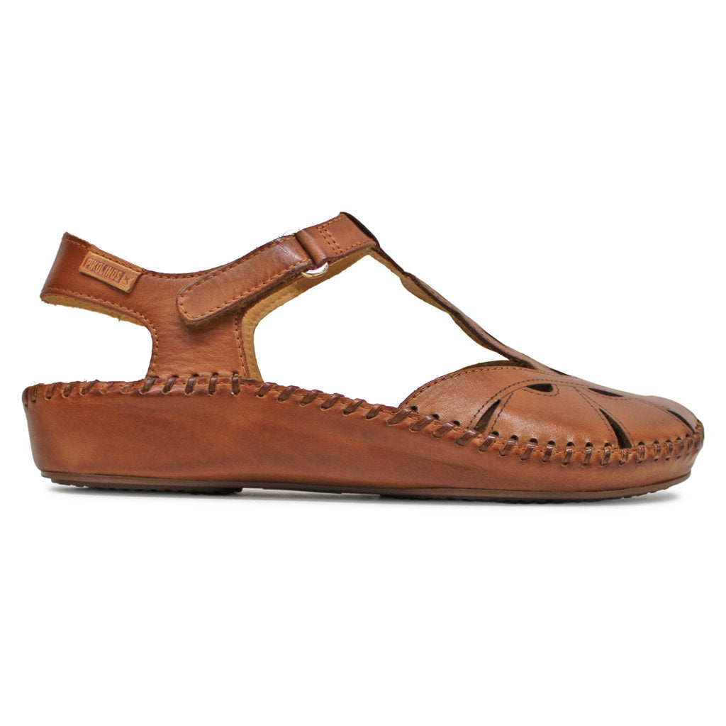 Pikolinos P. Vallarta 655-0703 Leather Womens Sandals#color_brandy