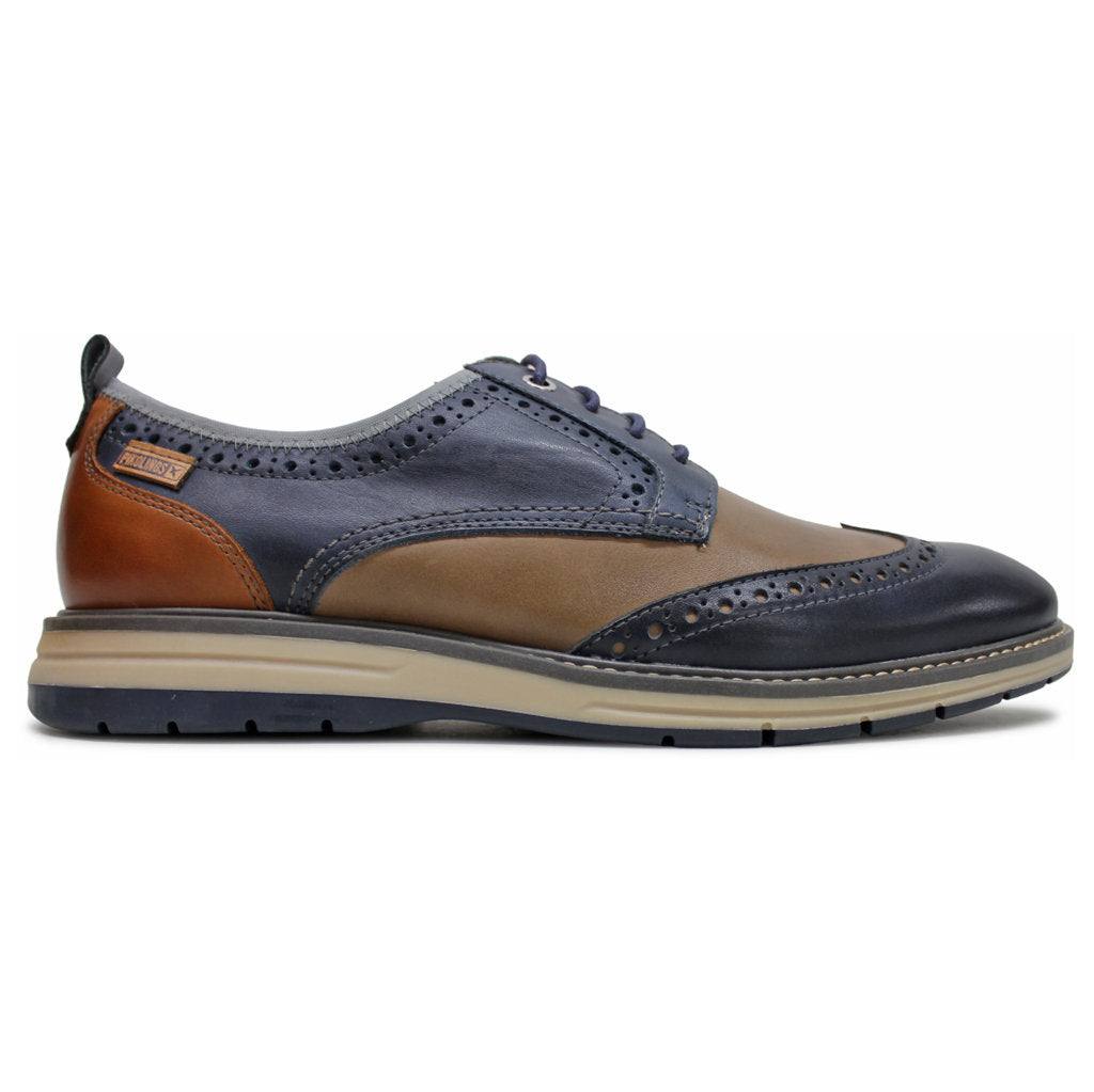 Pikolinos Canet M7V-4137 Leather Mens Shoes#color_blue