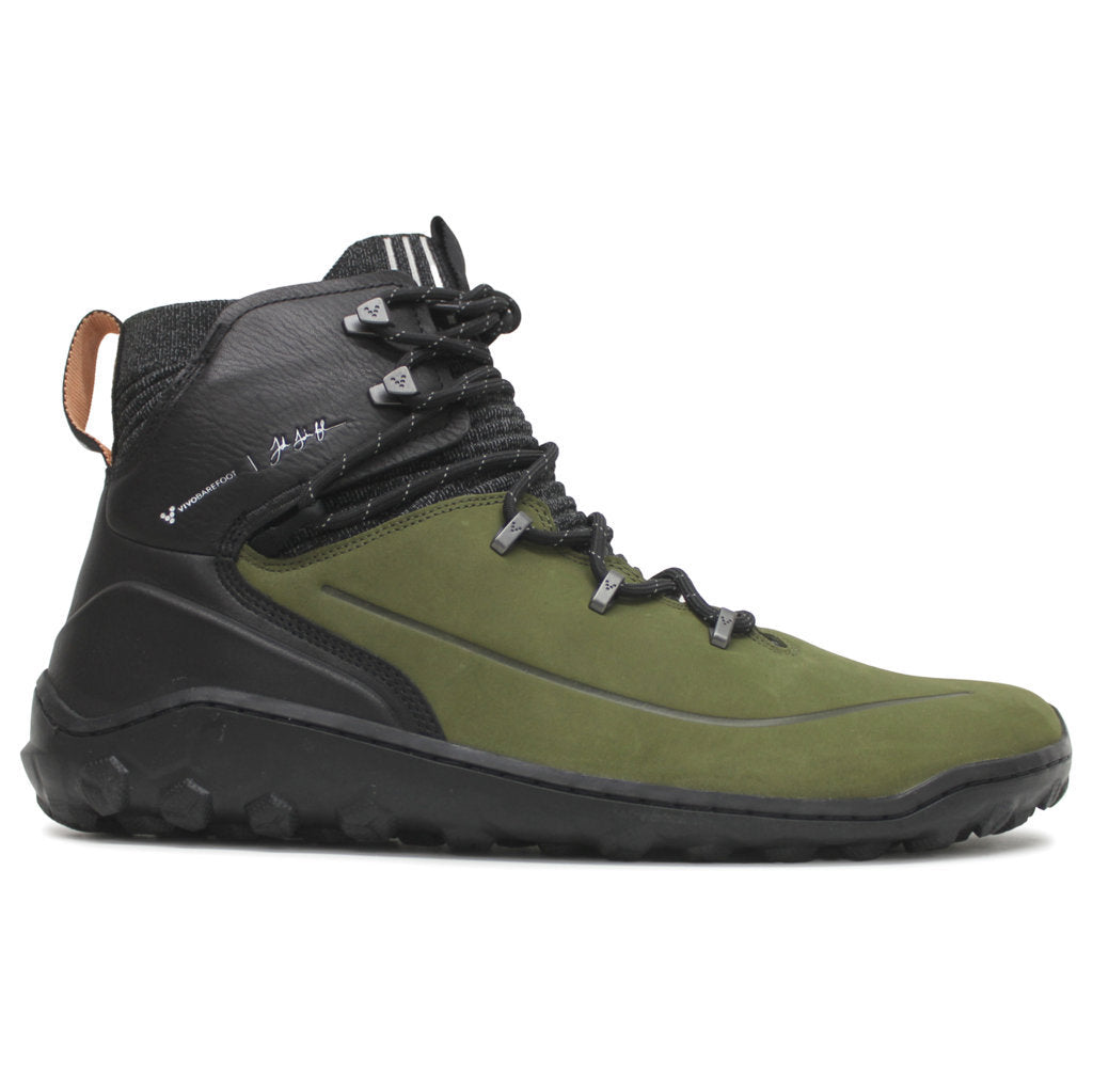 Vivobarefoot Tracker Decon FG2 JJF Leather Mens Boots#color_dark olive