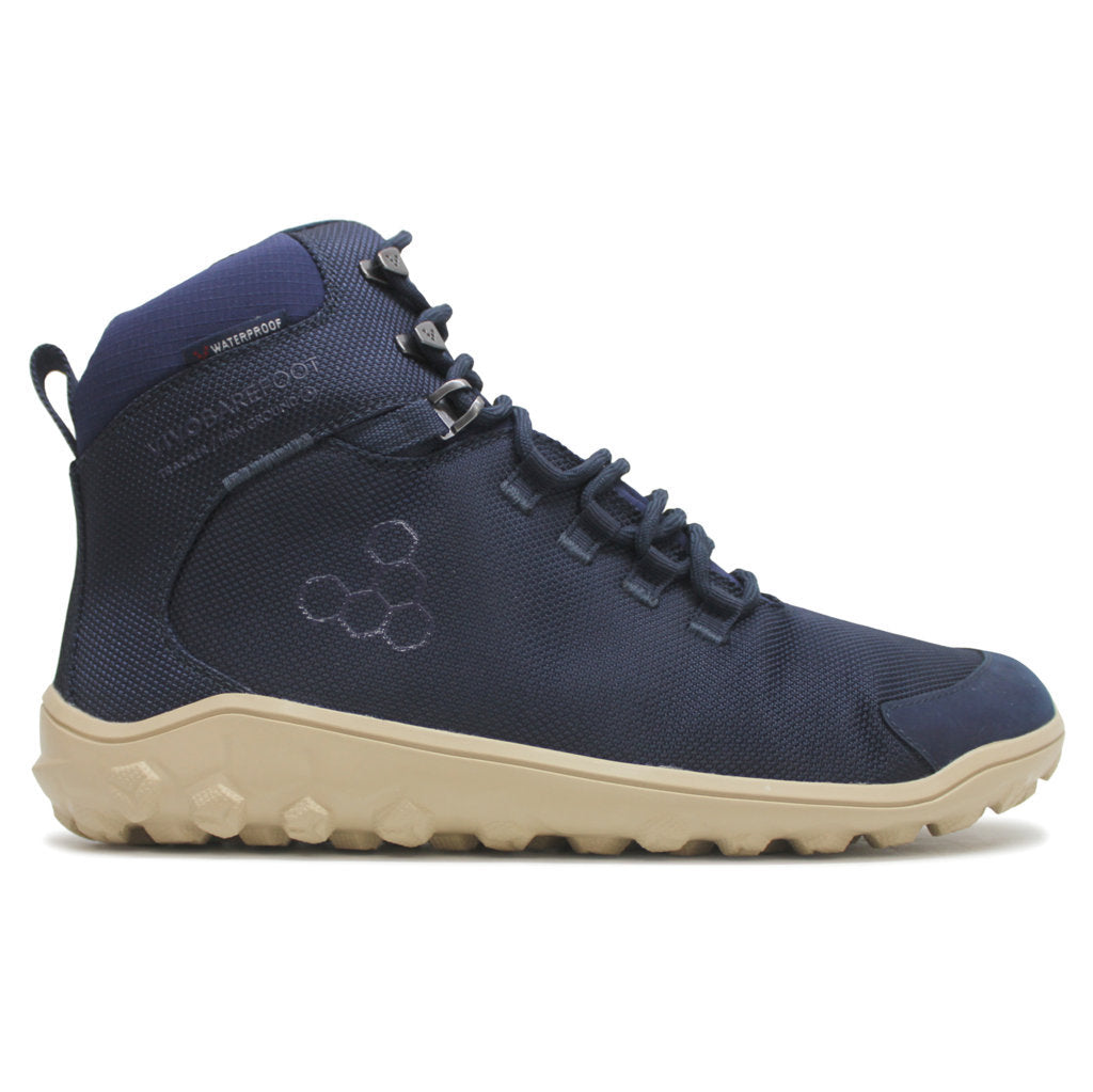 Vivobarefoot Tracker Textile FG2 Synthetic Textile Mens Boots#color_dress blue