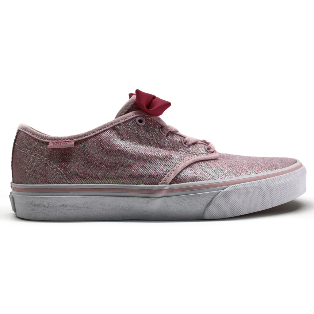 Vans – Camden – Sneaker mit Streifen aus Textil in Rosa für Damen